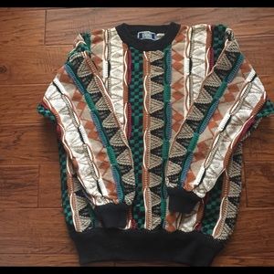 VINTAGE BOHO oversized Sutter & Grant Sweater L